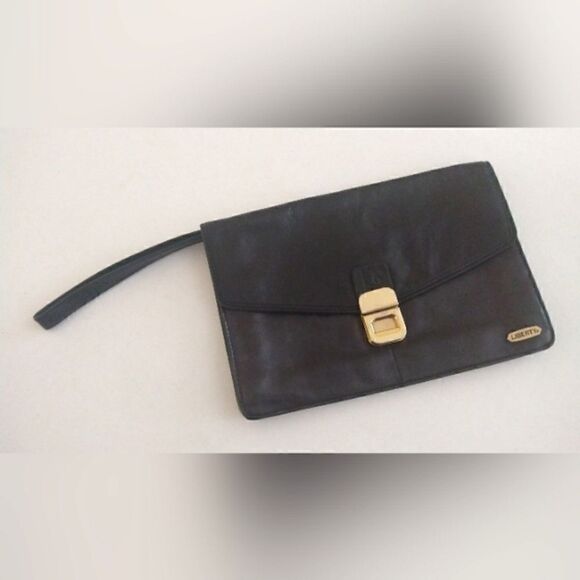 Liberty Leather Bag Clutch Purse Vintage - Picture 12 of 12